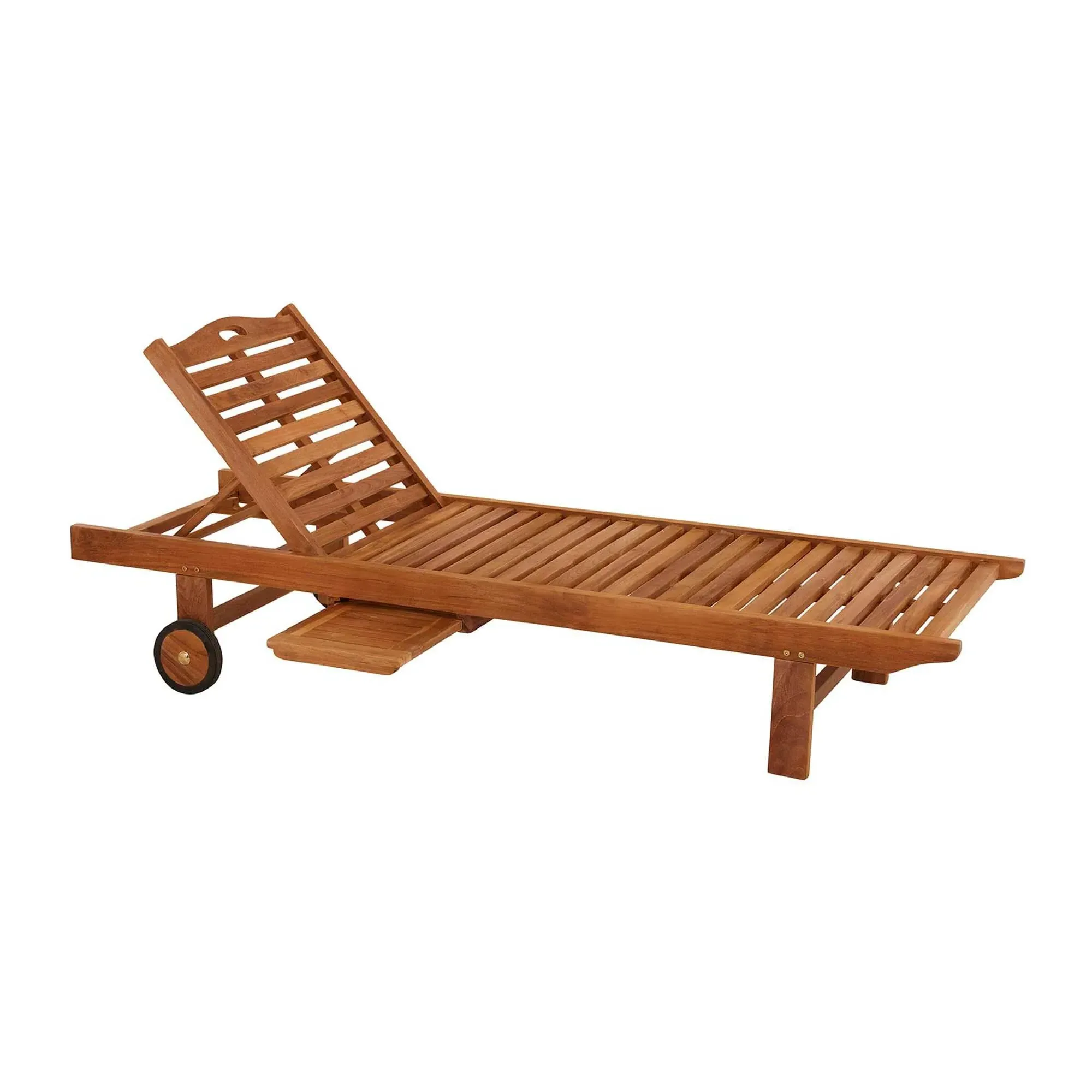 Winchcombe Outdoor Teak Sun Lounger - Teak