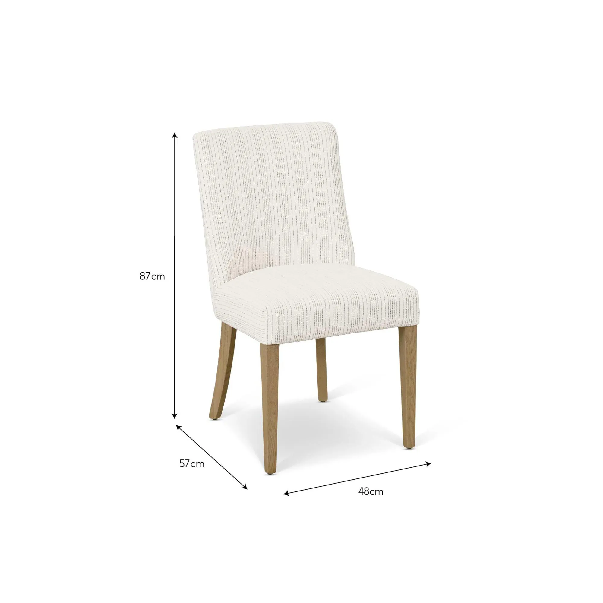 Wraysbury Dining Chair Set of 2 - Natural