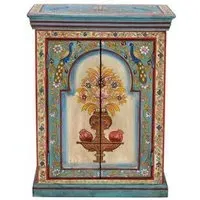 Abali 2 Door Bedside Table - Mango Wood