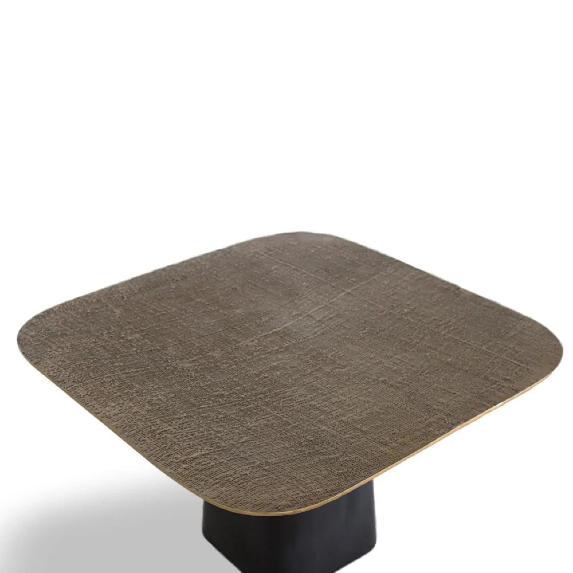 Aberaeron Square Coffee Table - Bronze, Black