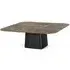 Aberaeron Square Coffee Table - Bronze, Black