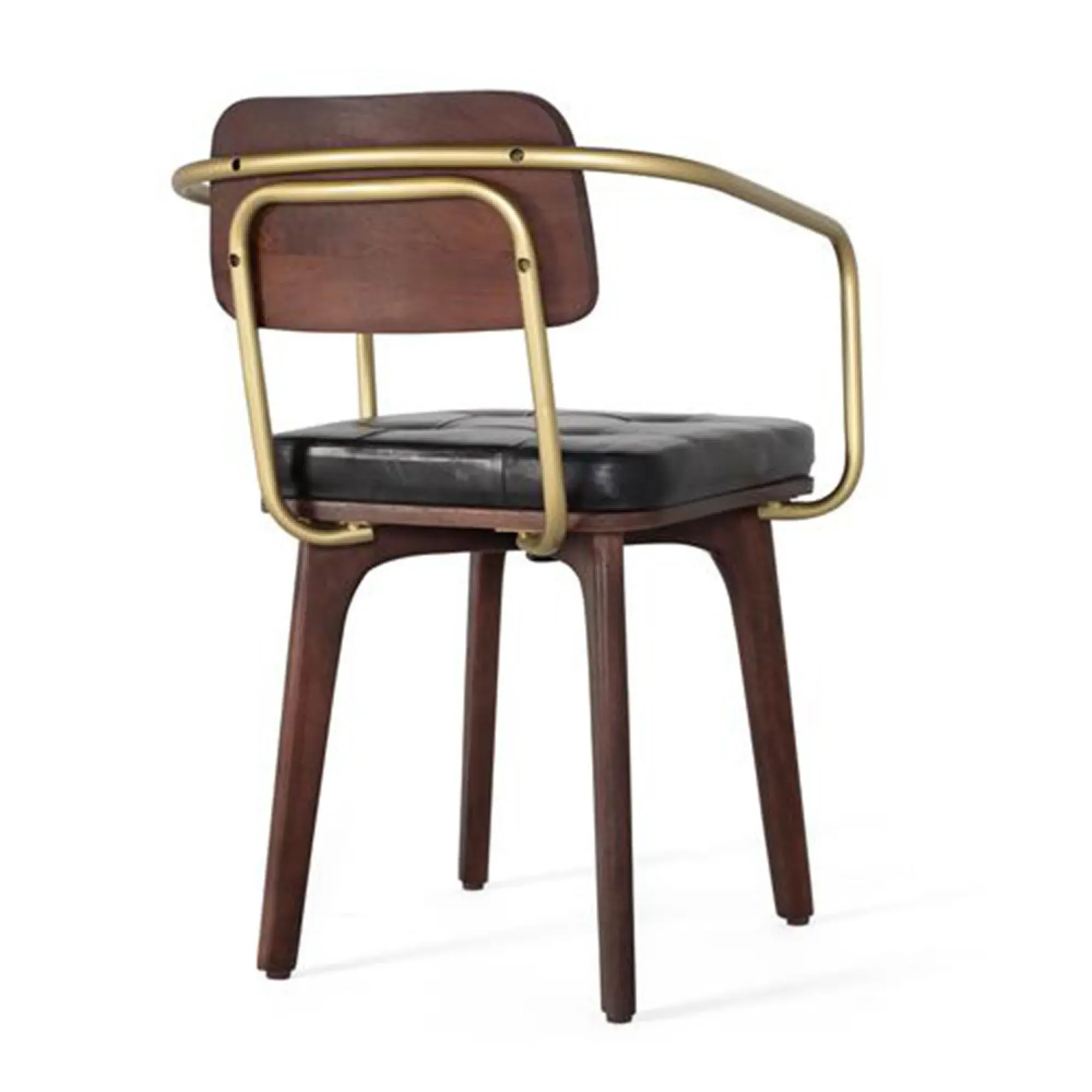 Adelina Dining Armchair - Brown, Mango Wood