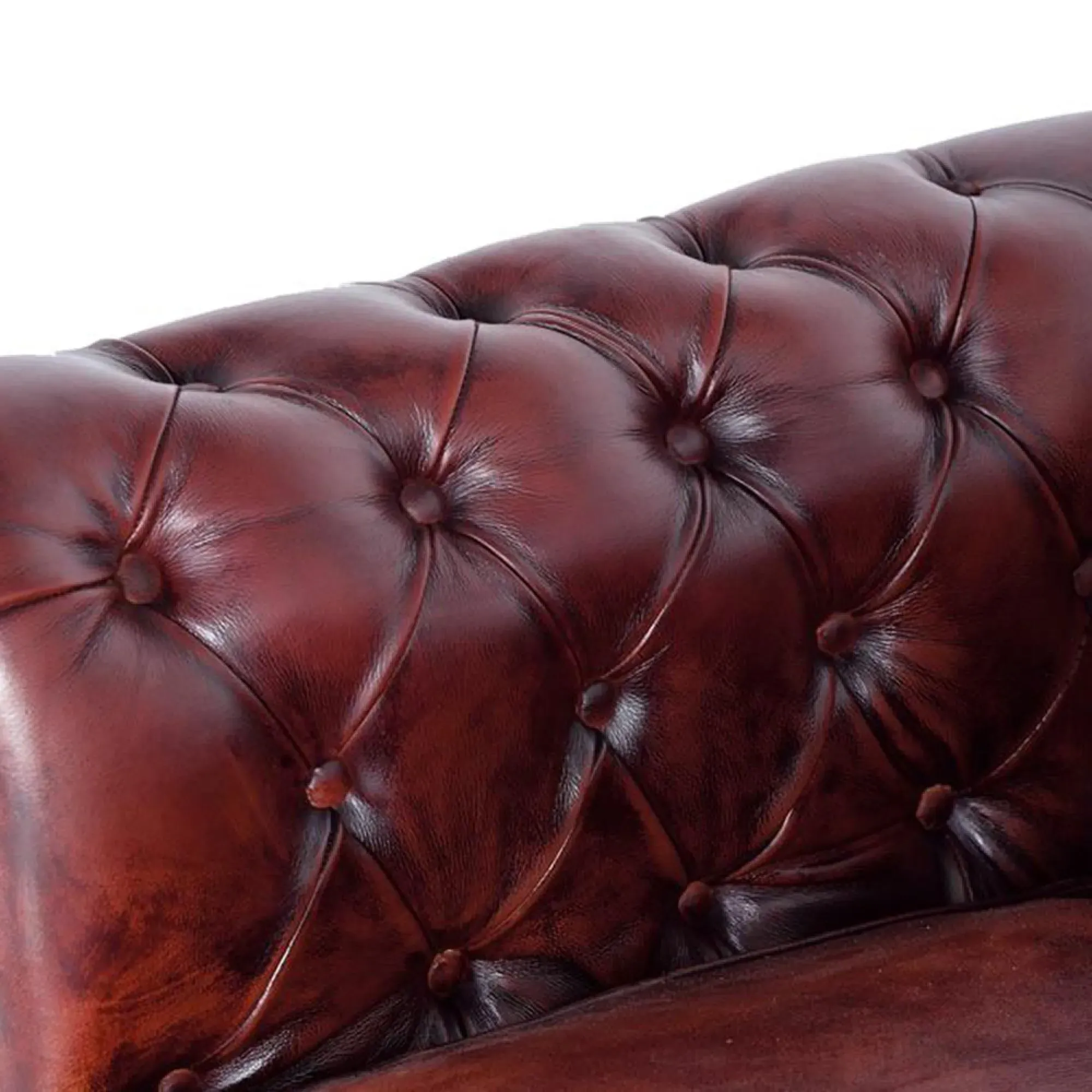 Angwin Chester Armchair - Brown, Leather