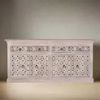 Arezzo 4 Door Sideboard - Natural, Mango Wood
