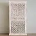 Awendaw 4 Door Hall Cabinet - White Washed, Mango Wood
