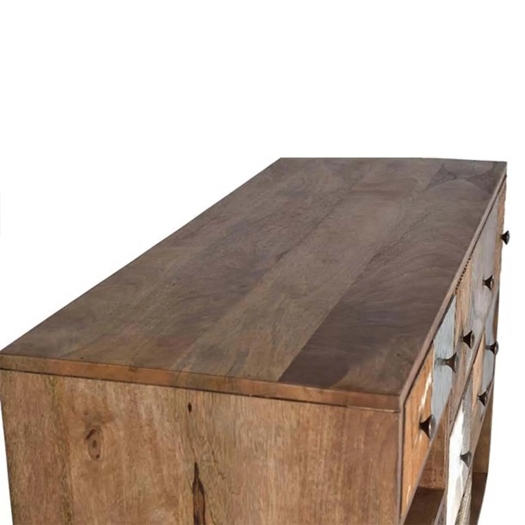 Bonham Mango Wood Multi Drawer Small Sideboard - 110cm