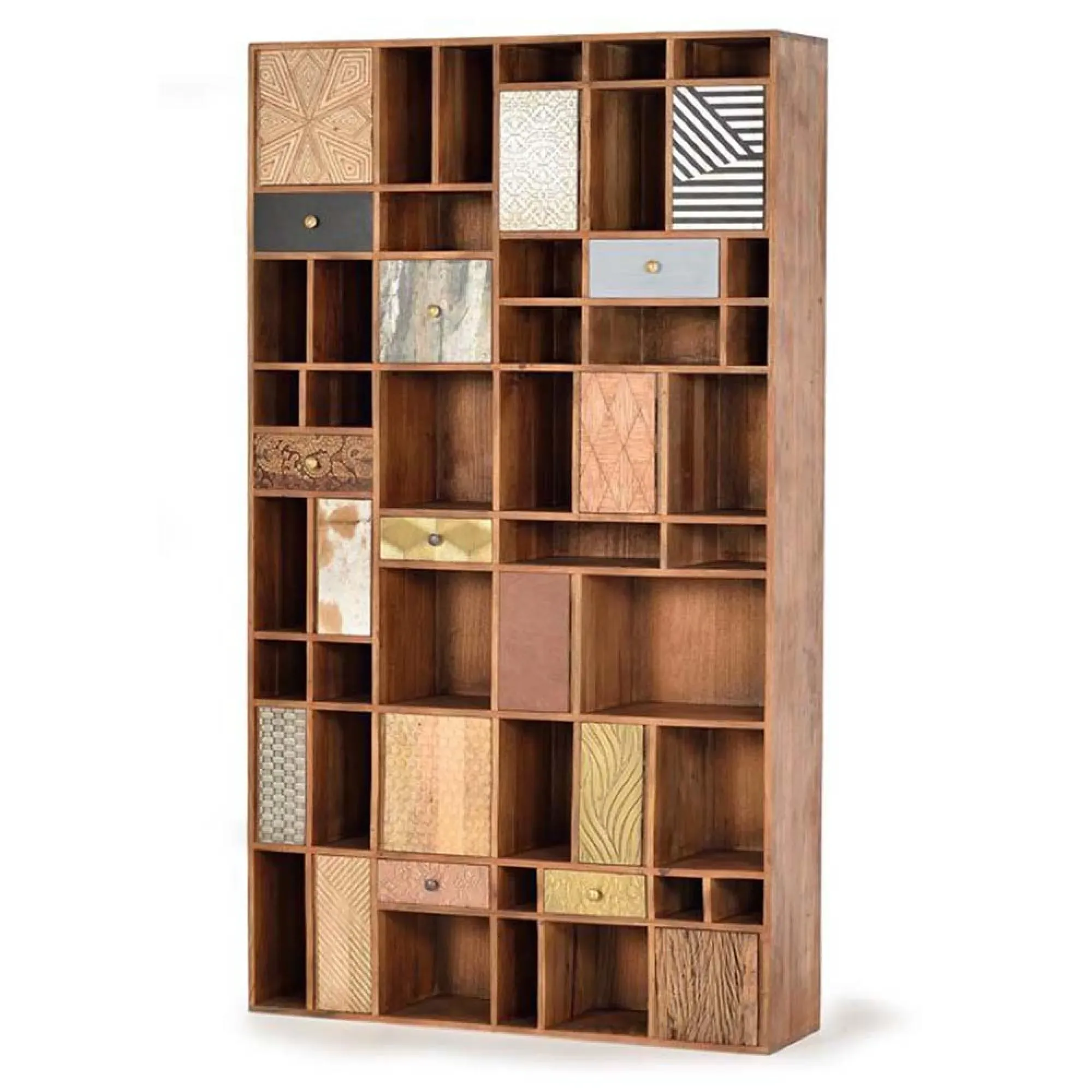 Bonham Multi Door Bookcase - Mango Wood