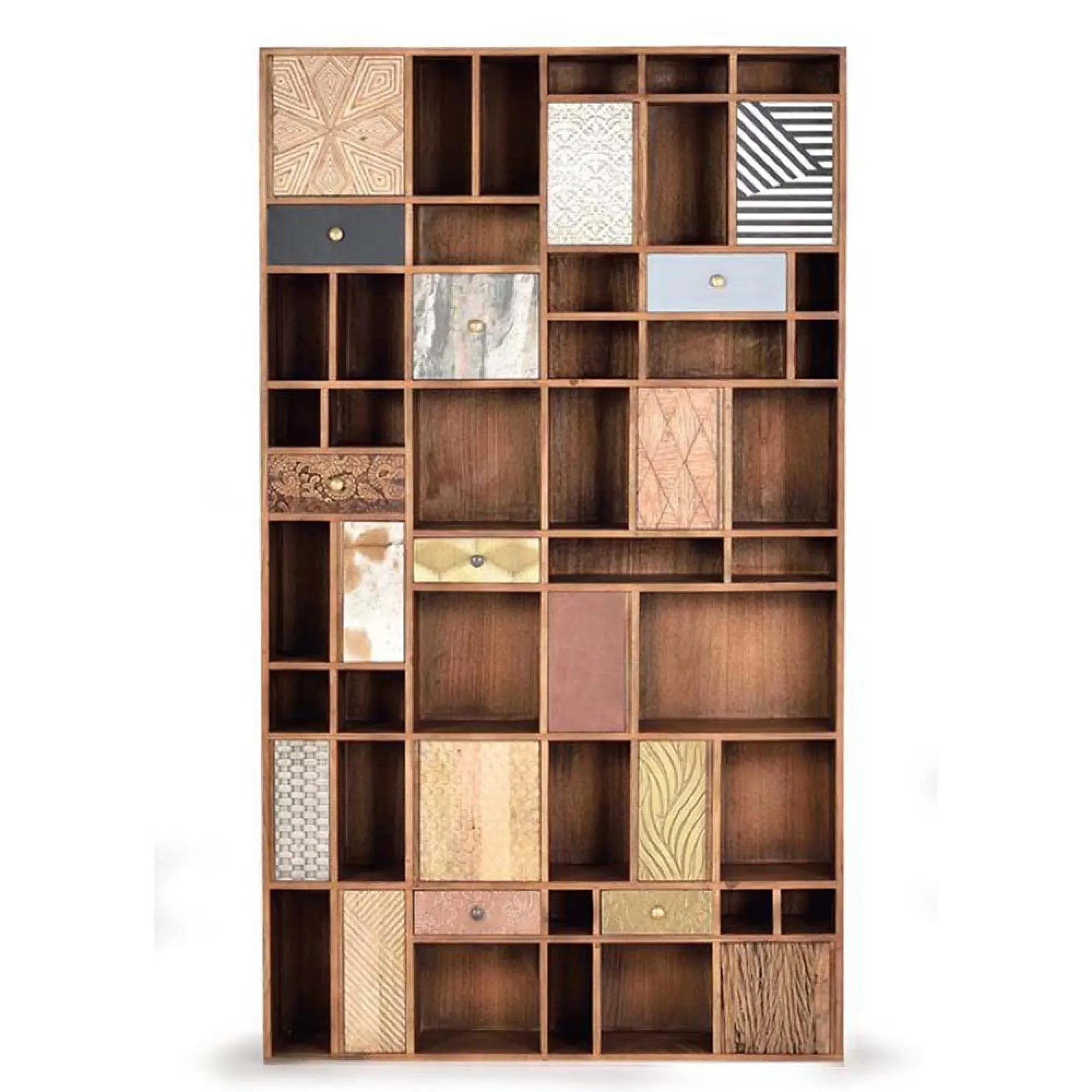 Bonham Multi Door Bookcase - Mango Wood