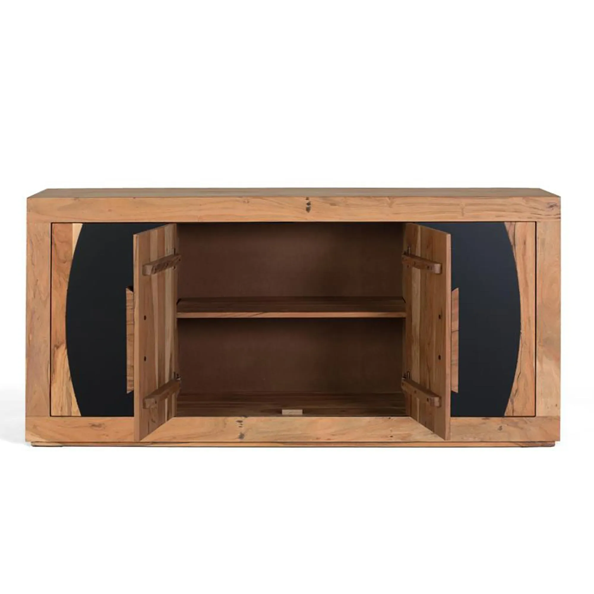 Braylee Large Sideboard - Natural, Acacia Wood