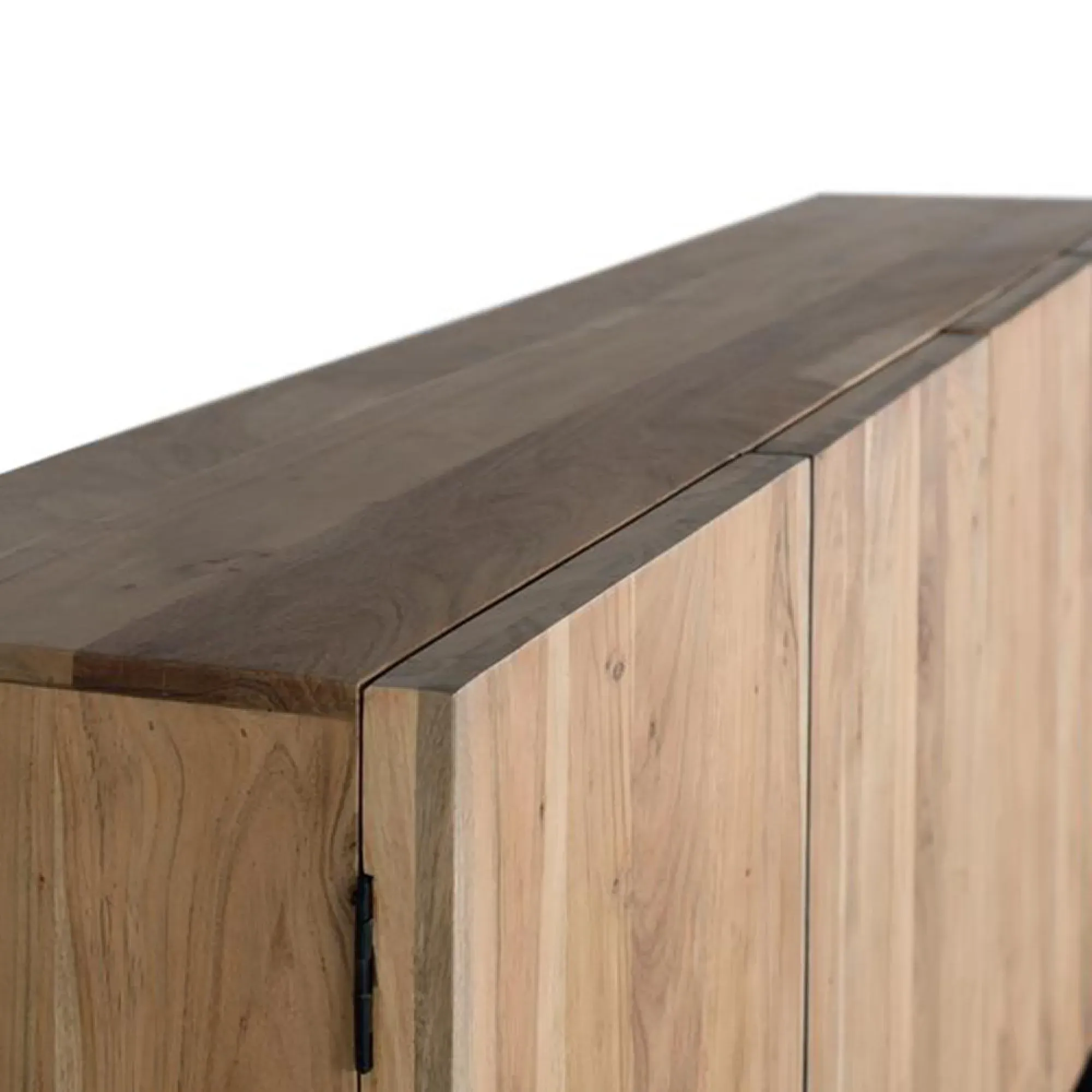 Cacavia 4 Door Sideboard - Natural, Acacia Wood