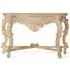 Cagliari Carved Console Table - Aged White, Mango Wood