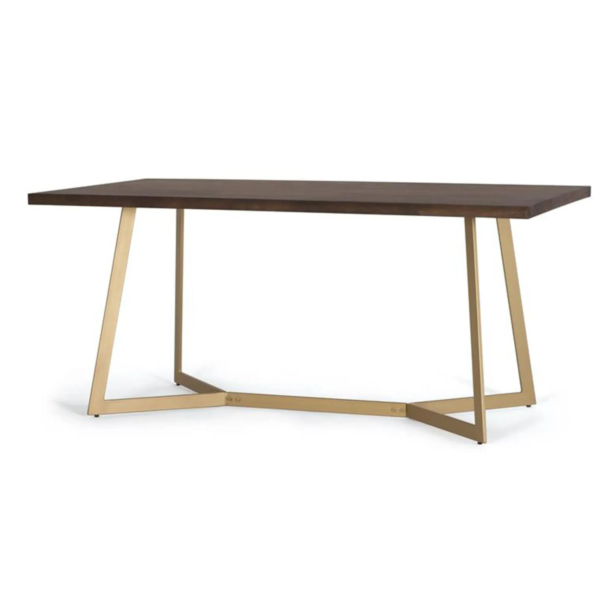 Caltan 6-Seater Dining Table - Walnut, Mango Wood