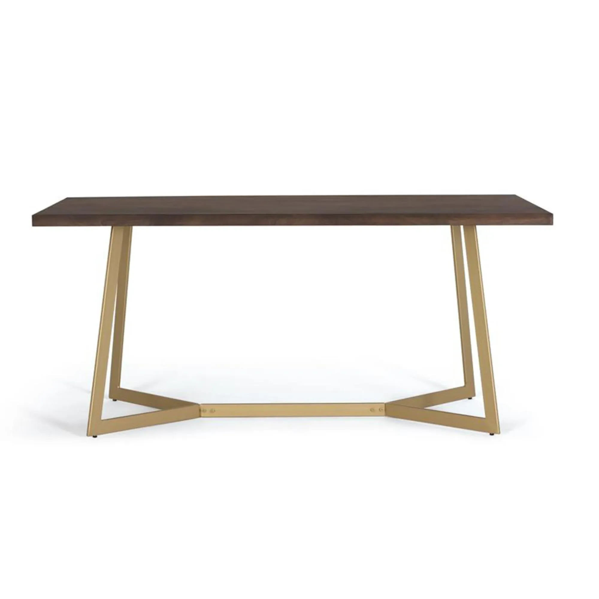 Caltan 6-Seater Dining Table - Walnut, Mango Wood