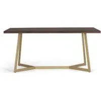 Caltan 8-Seater Dining Table - Walnut, Mango Wood