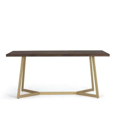 Caltan 8-Seater Dining Table - Walnut, Mango Wood