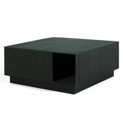 Chamamba Square Coffee Table - Dark Green, Metal image