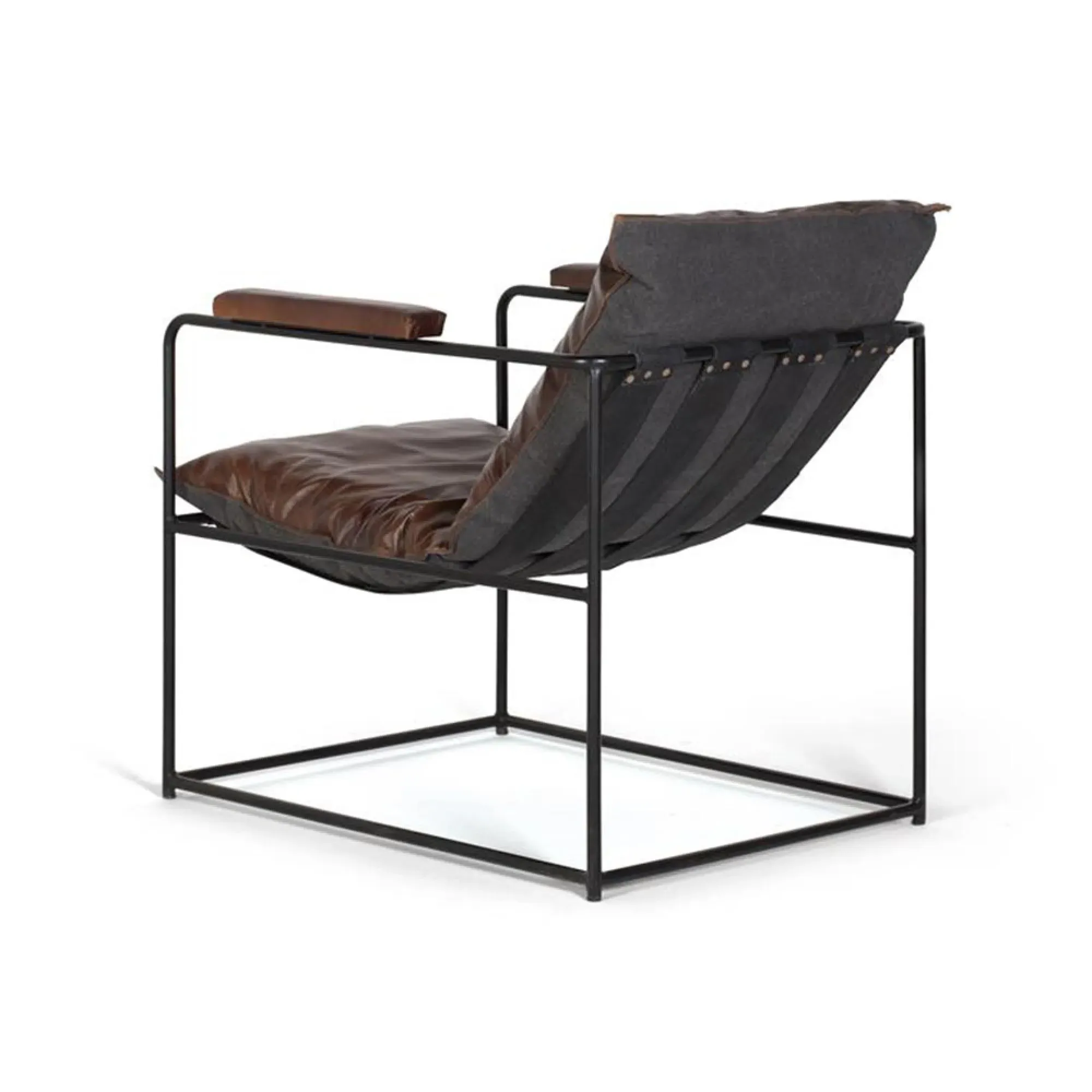 Cheriton Armchair - Brown, Leather