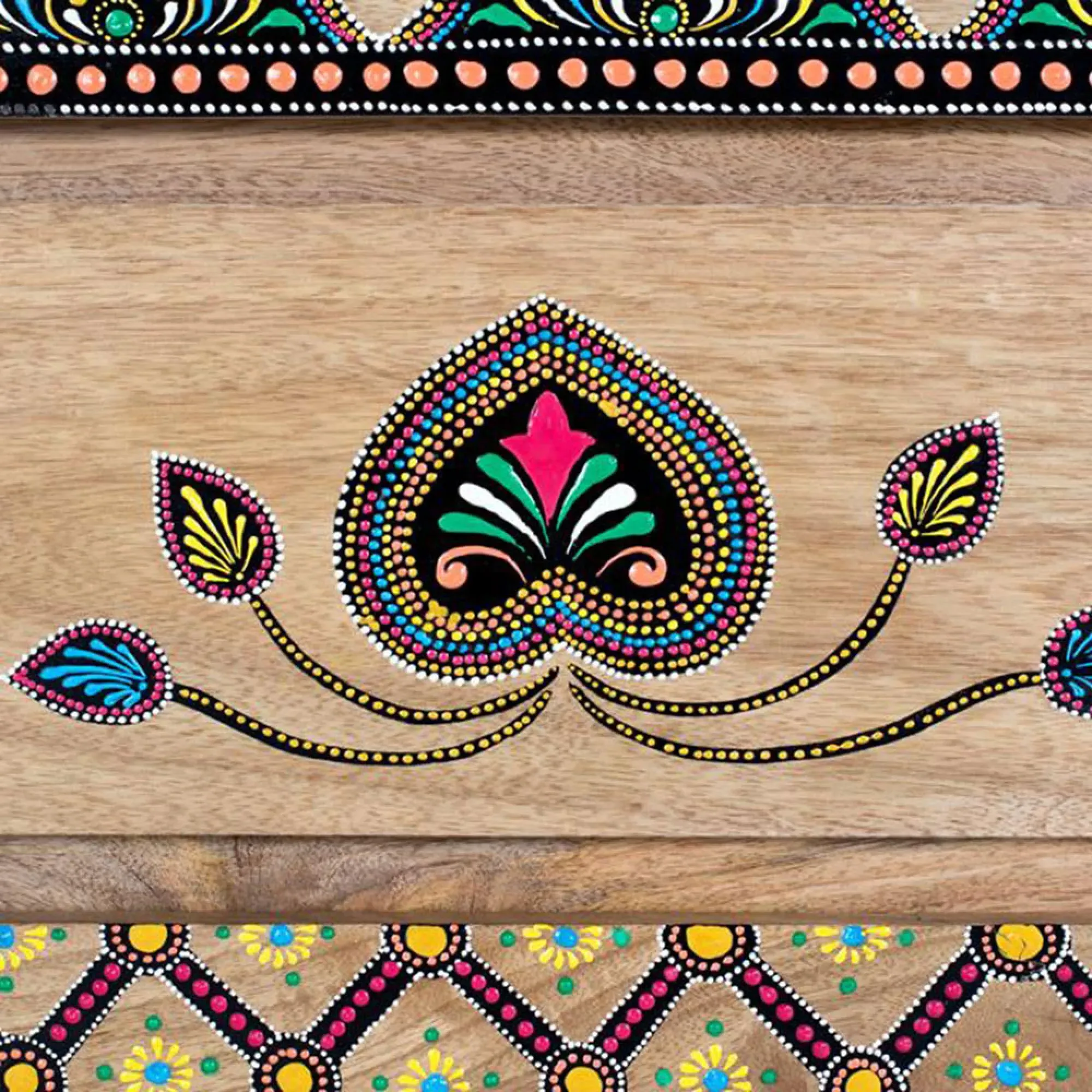 Chieti 3 Drawer Chest - Natural, Mango Wood