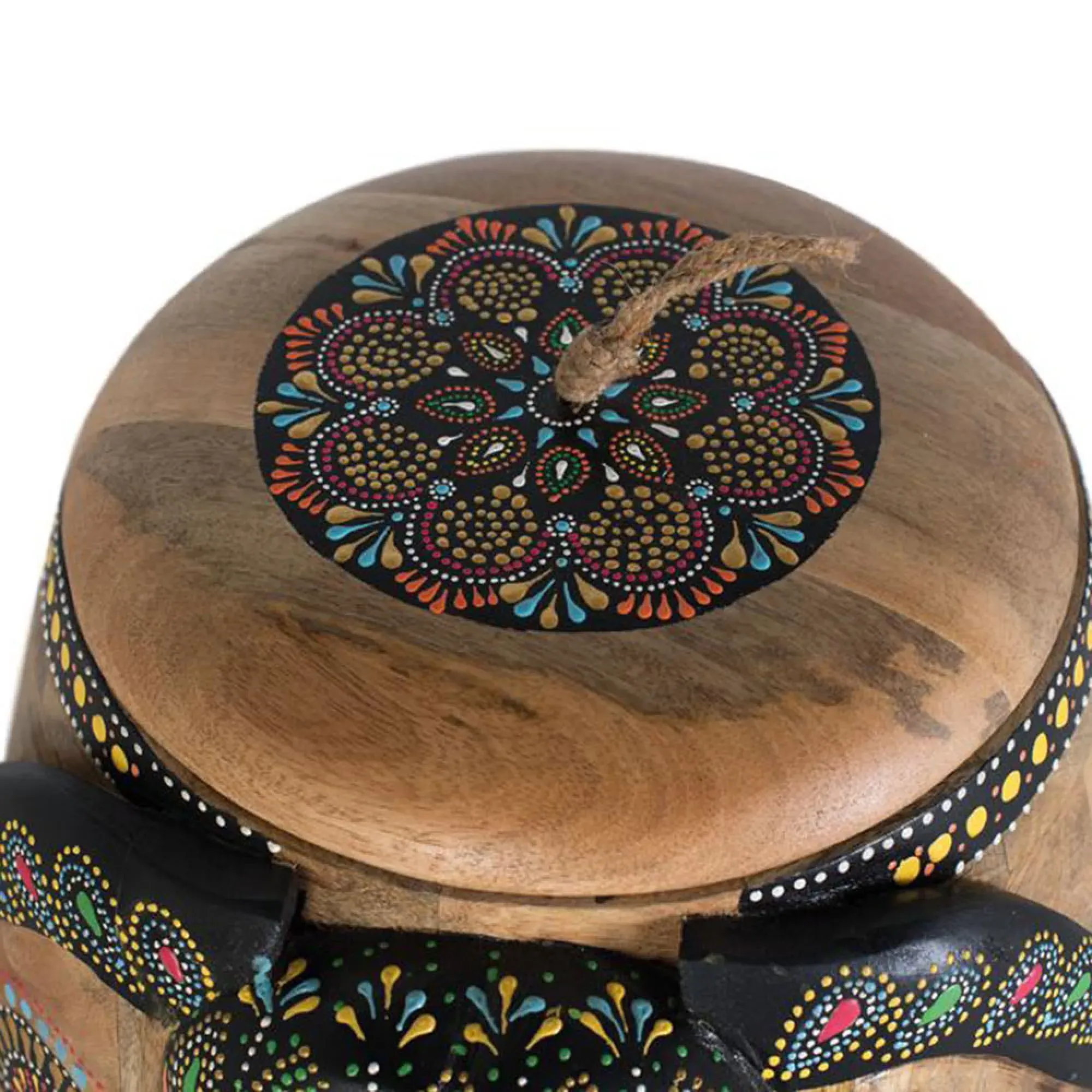 Chieti Elephant Vase - Natural, Mango Wood