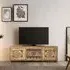 Chieti Storage TV Unit - Natural, Mango Wood