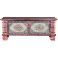 Dambach Storage Trunk - Bronze, Mango Wood