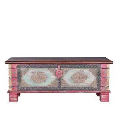 Dambach Storage Trunk - Bronze, Mango Wood image