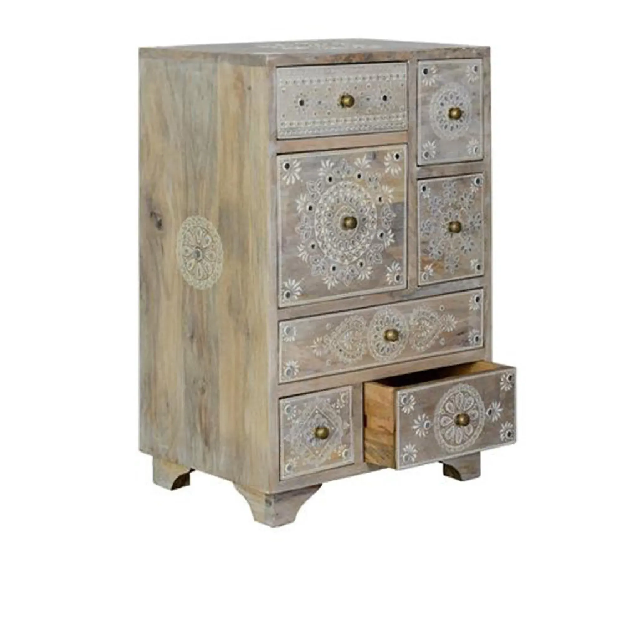 Dolap Multi Drawer Chest - Mango Wood