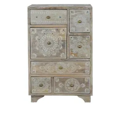 Dolap Multi Drawer Chest - Mango Wood image