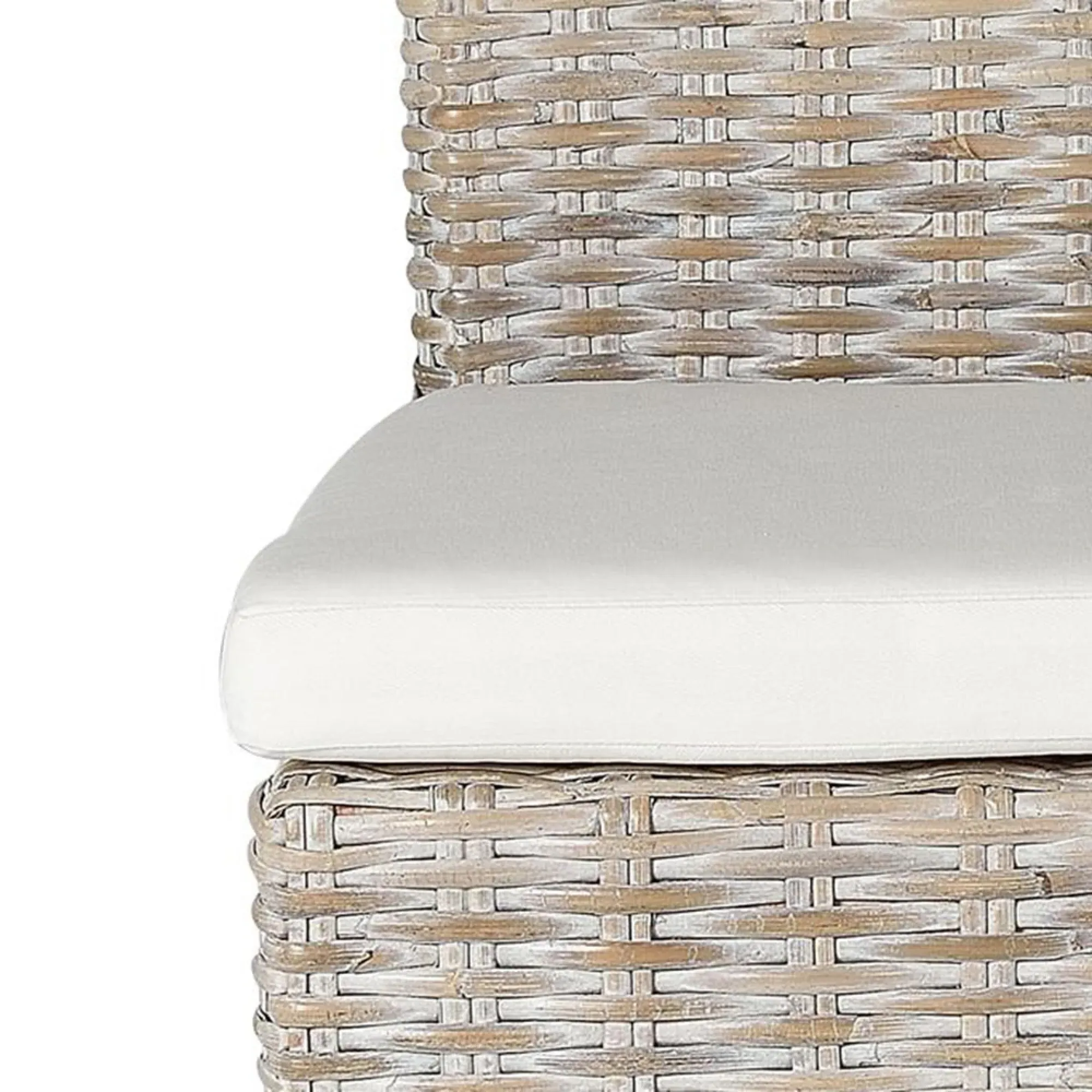 Elbing Dining Chair Set of 2 - Grey Rattan