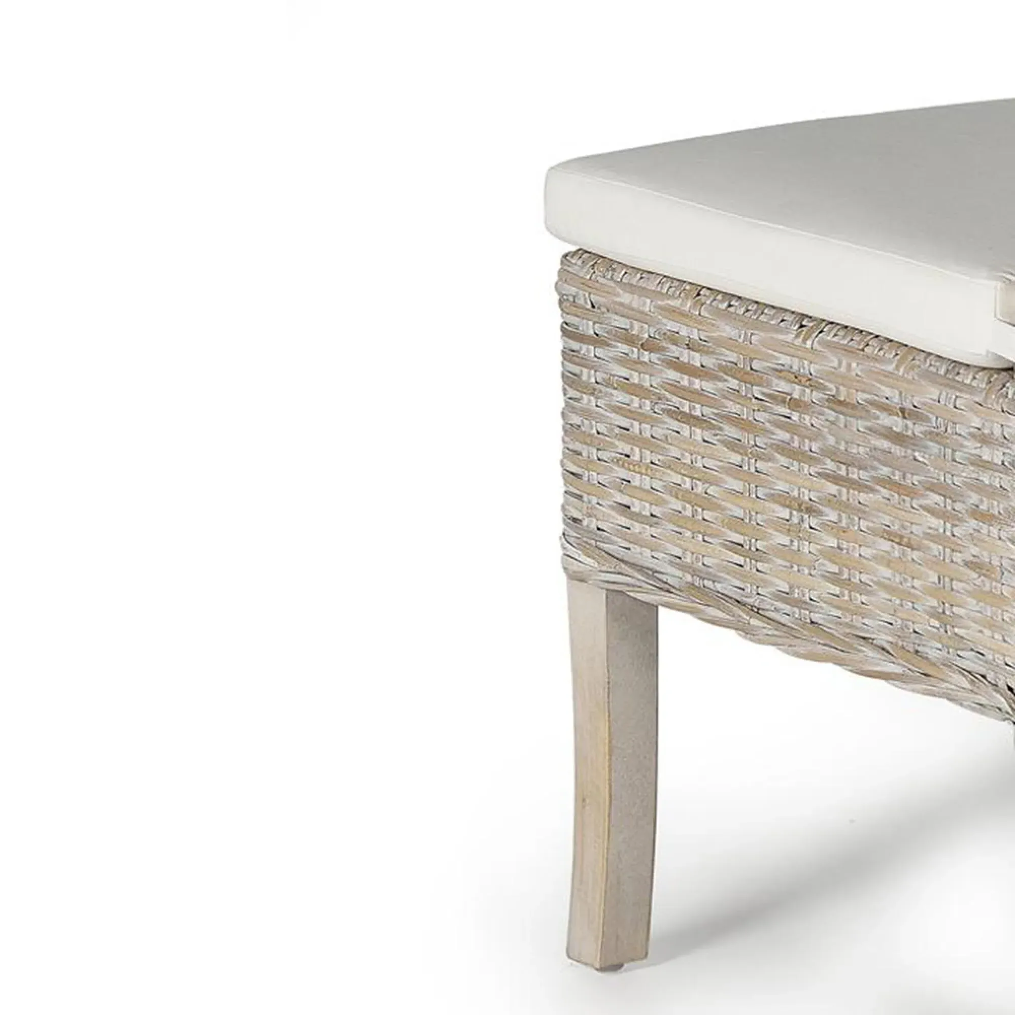 Elbing Dining Chair Set of 2 - Grey Rattan