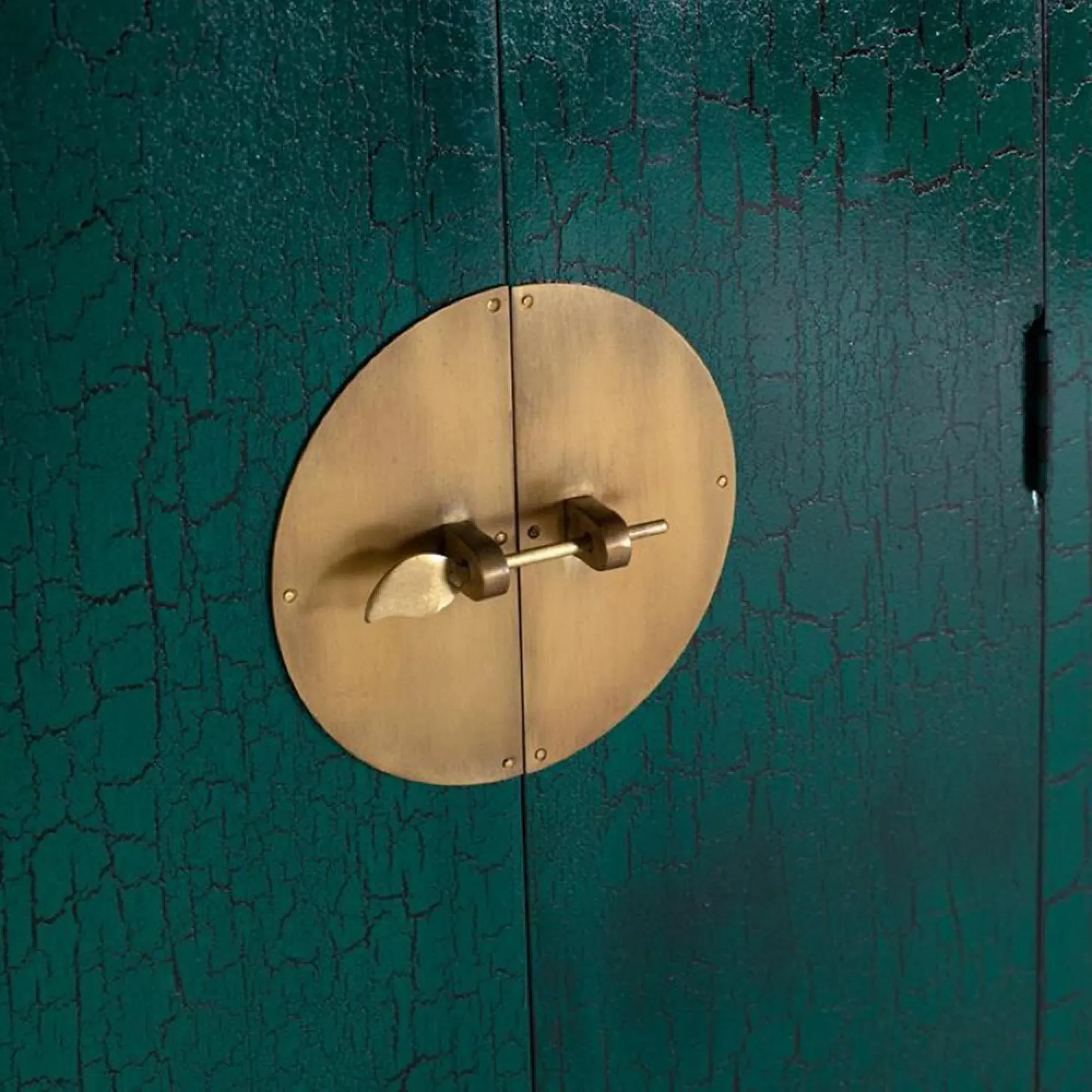 Elderon 2 Door Wardrobe - Green, Mango Wood