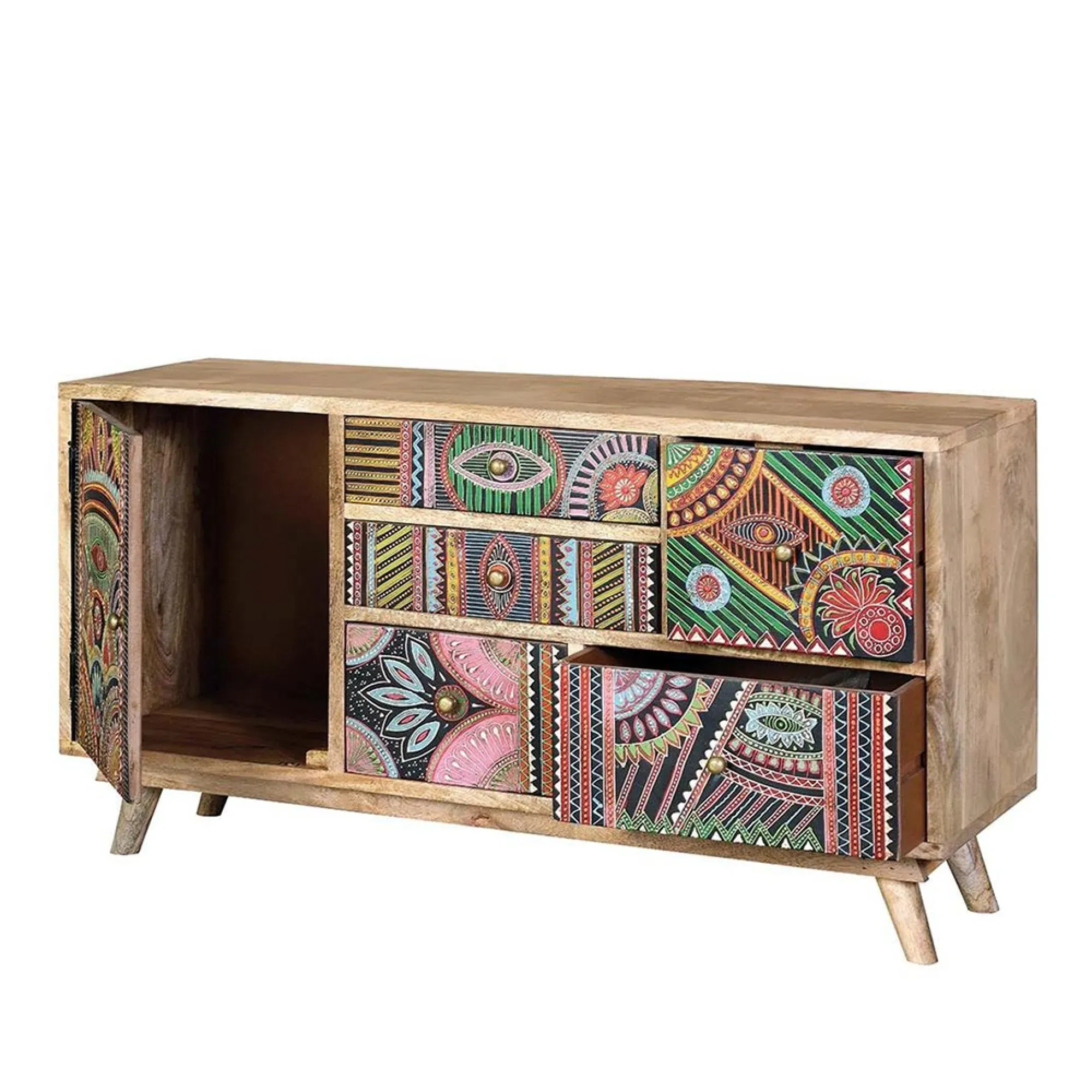 Emelia Medium Sideboard - Natural, Mango Wood
