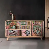 Emelia Medium Sideboard - Natural, Mango Wood