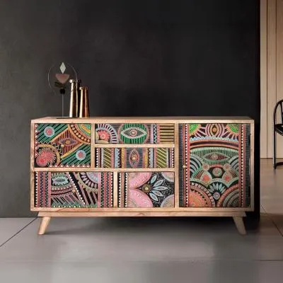 Emelia Medium Sideboard - Natural, Mango Wood image