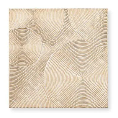 Etulia Square Decorative Panel - Gold image