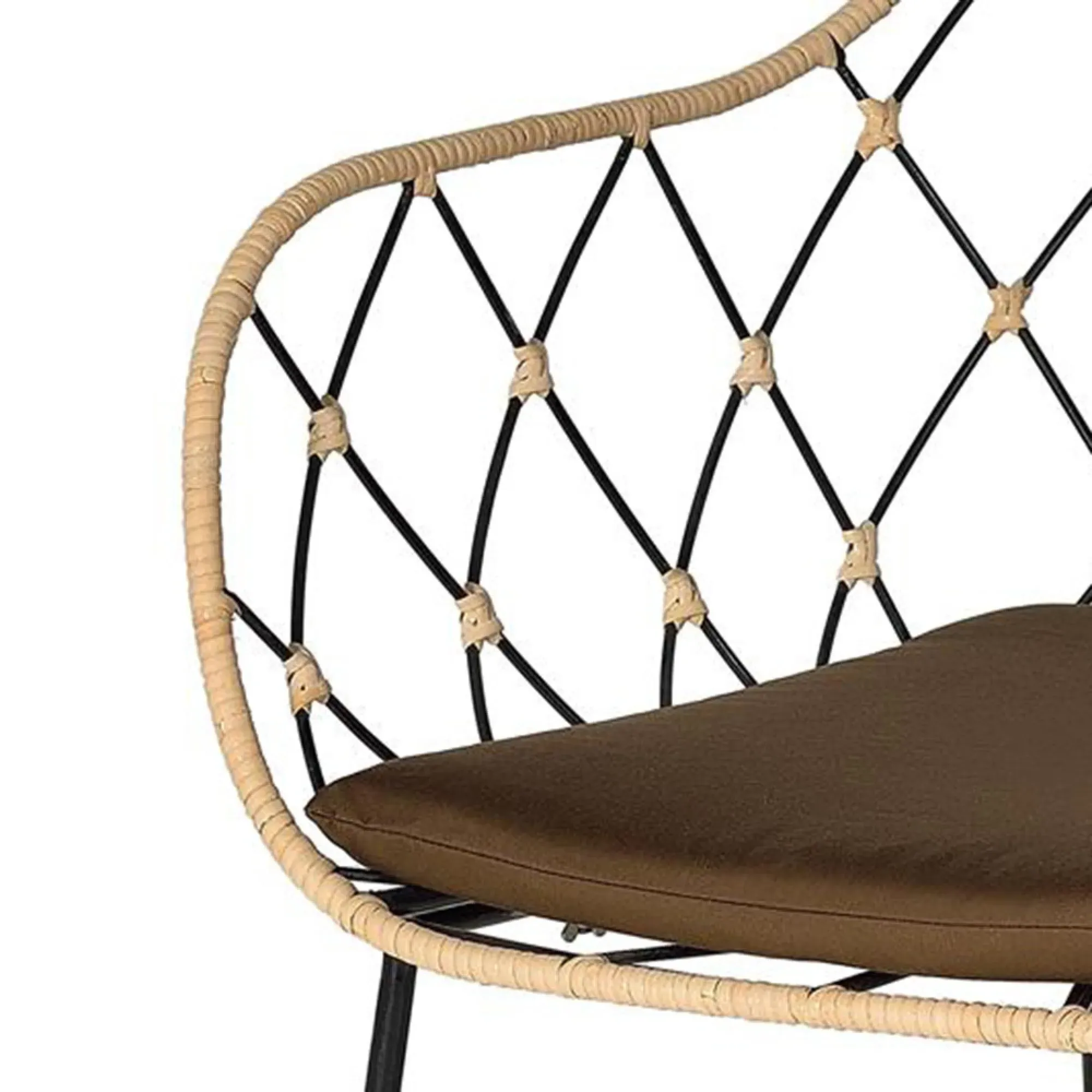 Fairbank Dining Chair Set of 2 - Natural Rattan