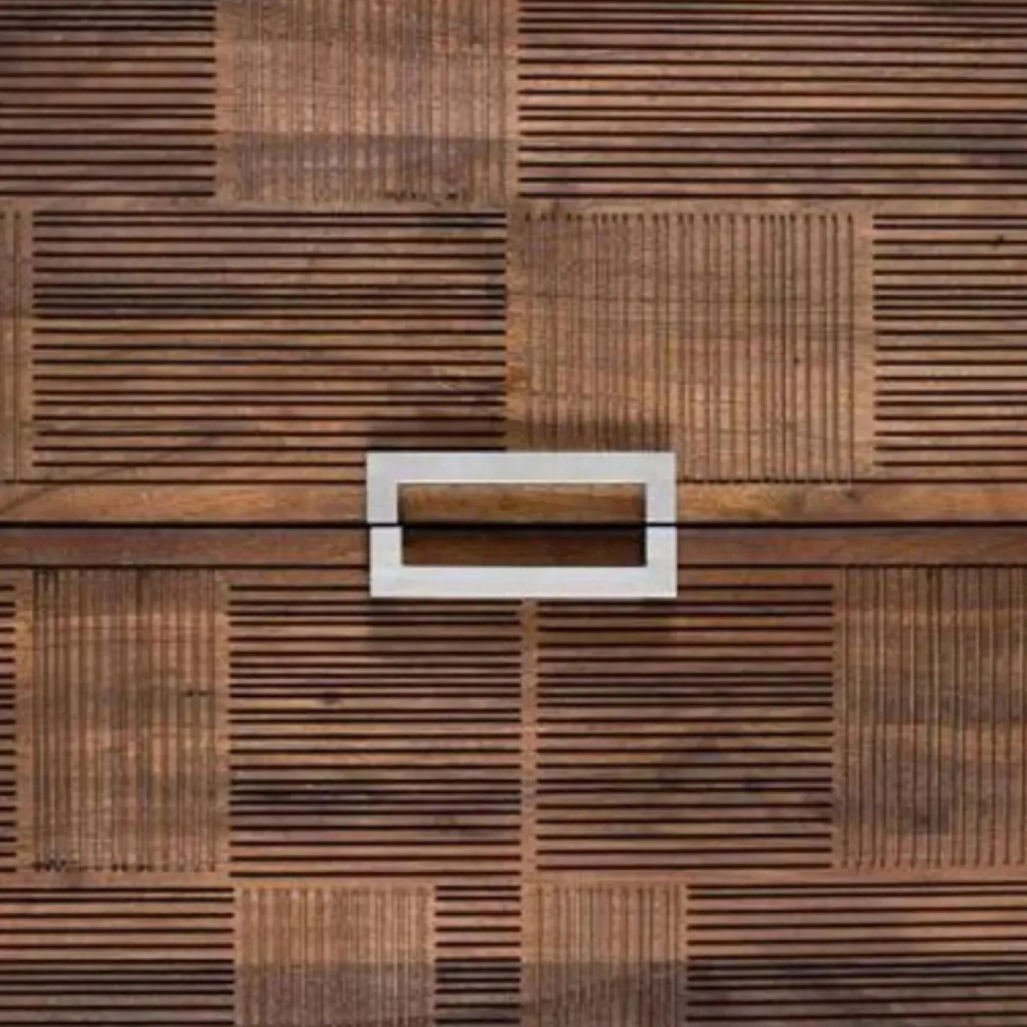 Fairland 2 Door Bar Cabinet - Black, Mango Wood