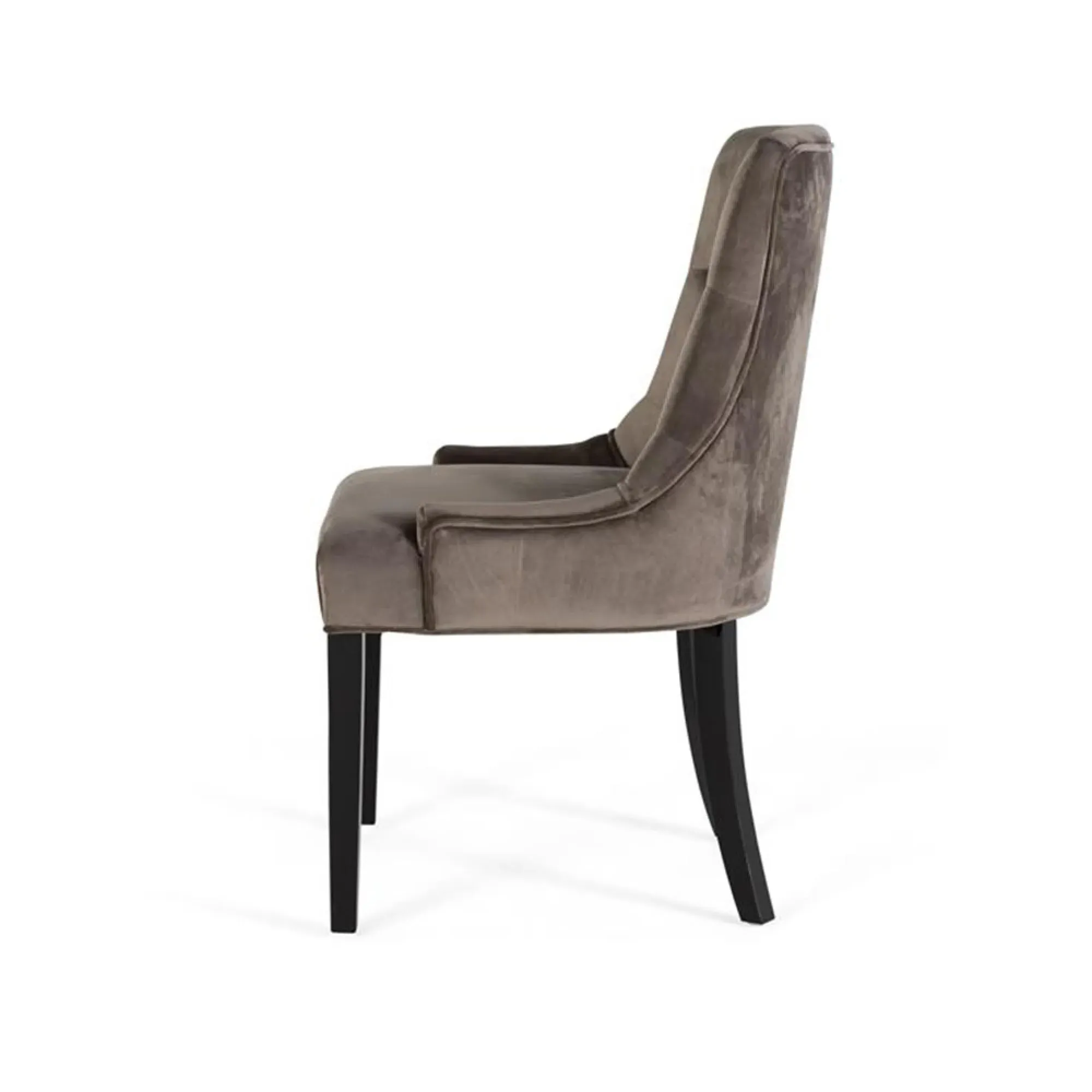 Firestone Dining Chair Set of 2 - Charcoal Velvet