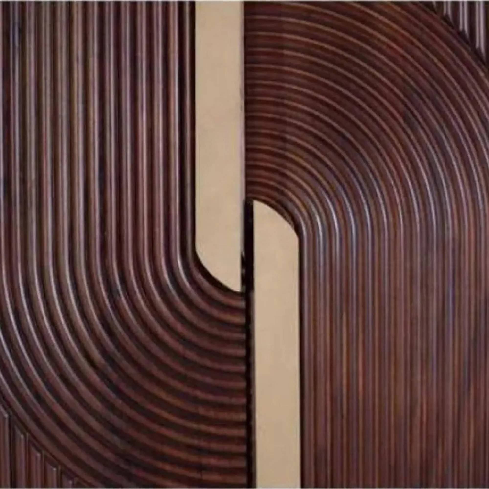 Flora Tall Bar Cabinet - Cherry, Mango Wood