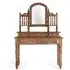 Florence Mango Wood Dressing Table - Walnut