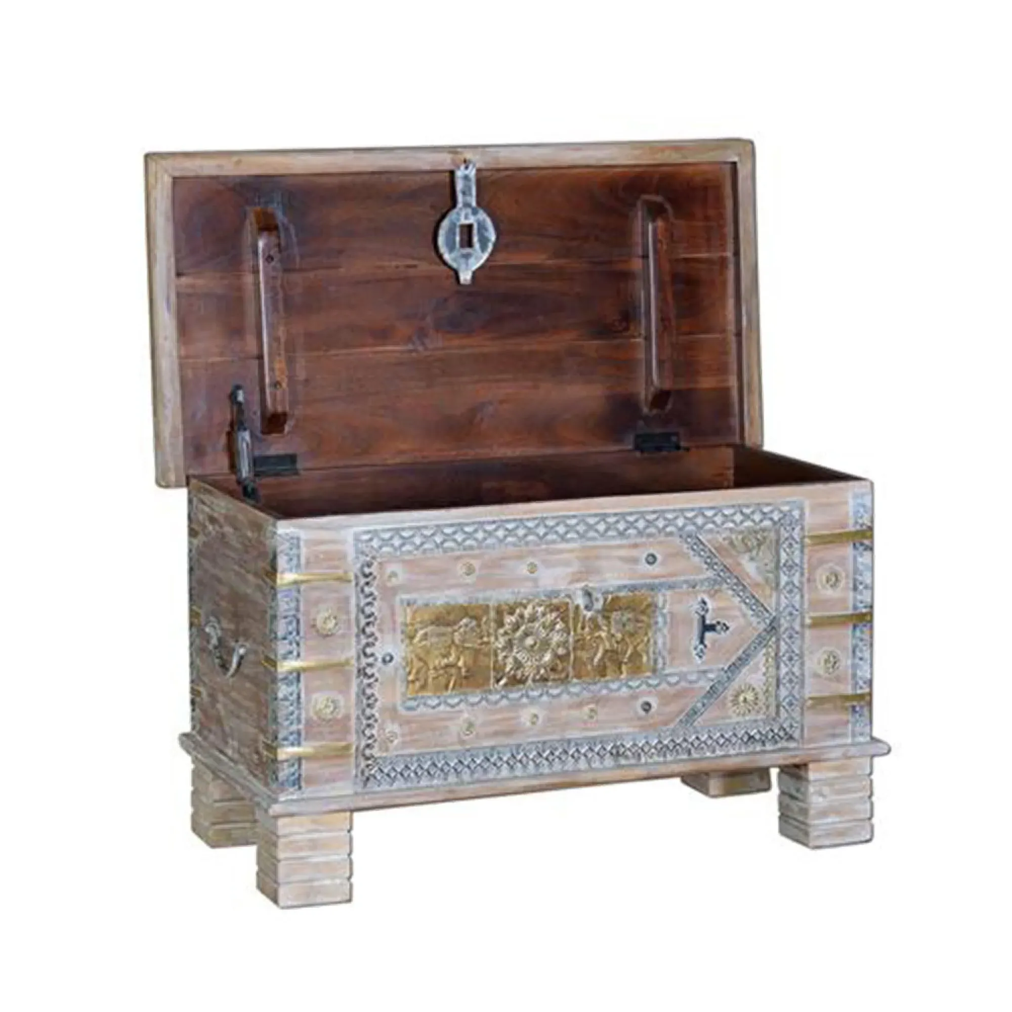 Fornach Small Storage Trunk - Mango Wood