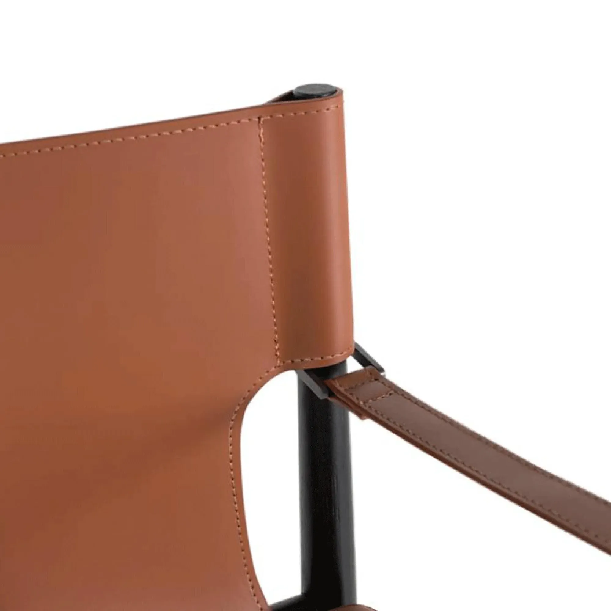 Gabrielle Leather Armchair - Brown