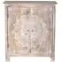 Ganipa 2 Door Wine Cabinet - Aged White, Mango Wood