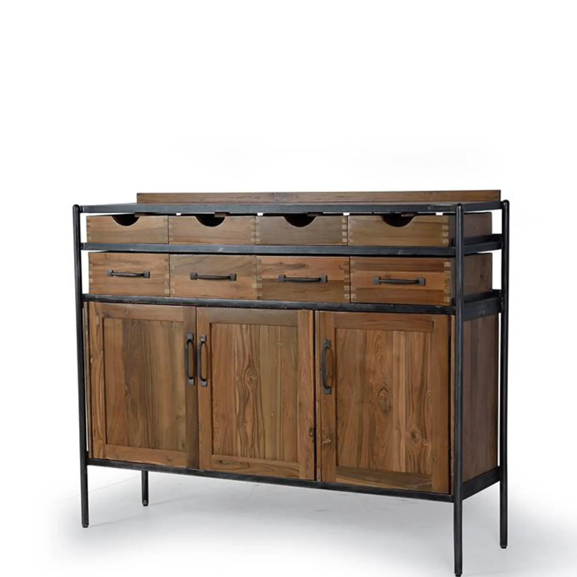 Gjavan 3 Door Medium Sideboard - Natural, Mango Wood