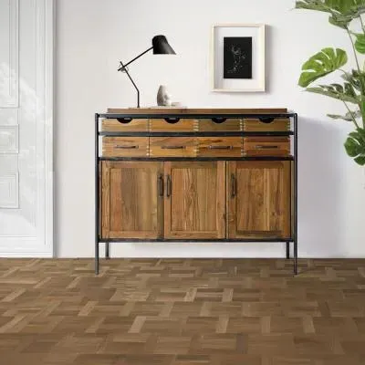 Gjavan 3 Door Medium Sideboard - Natural, Mango Wood