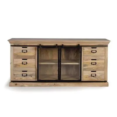 Grapsht 2 Door Extra Large Sideboard - Mango Wood