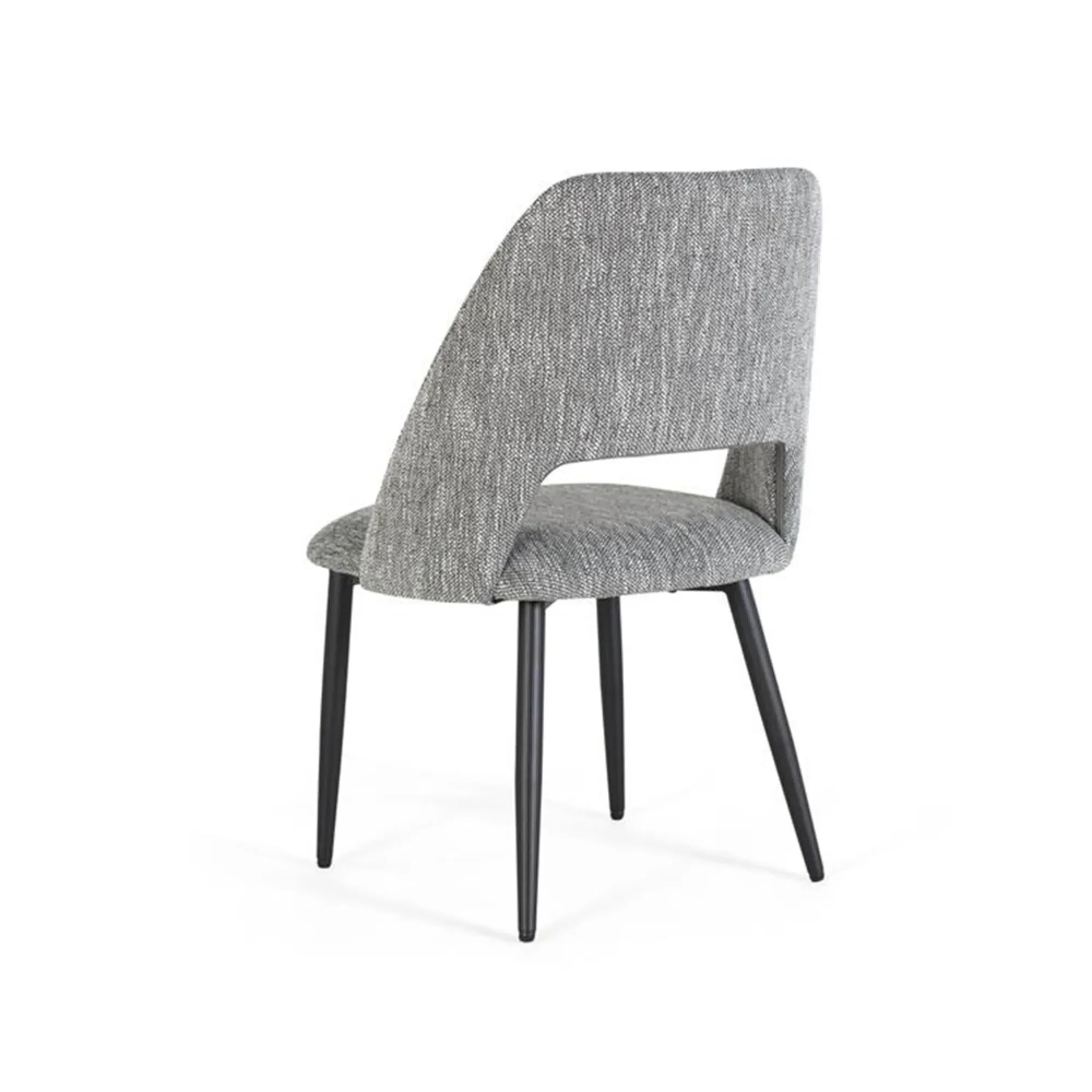 Greece Dining Chair Set of 2 - Grey, Fabric