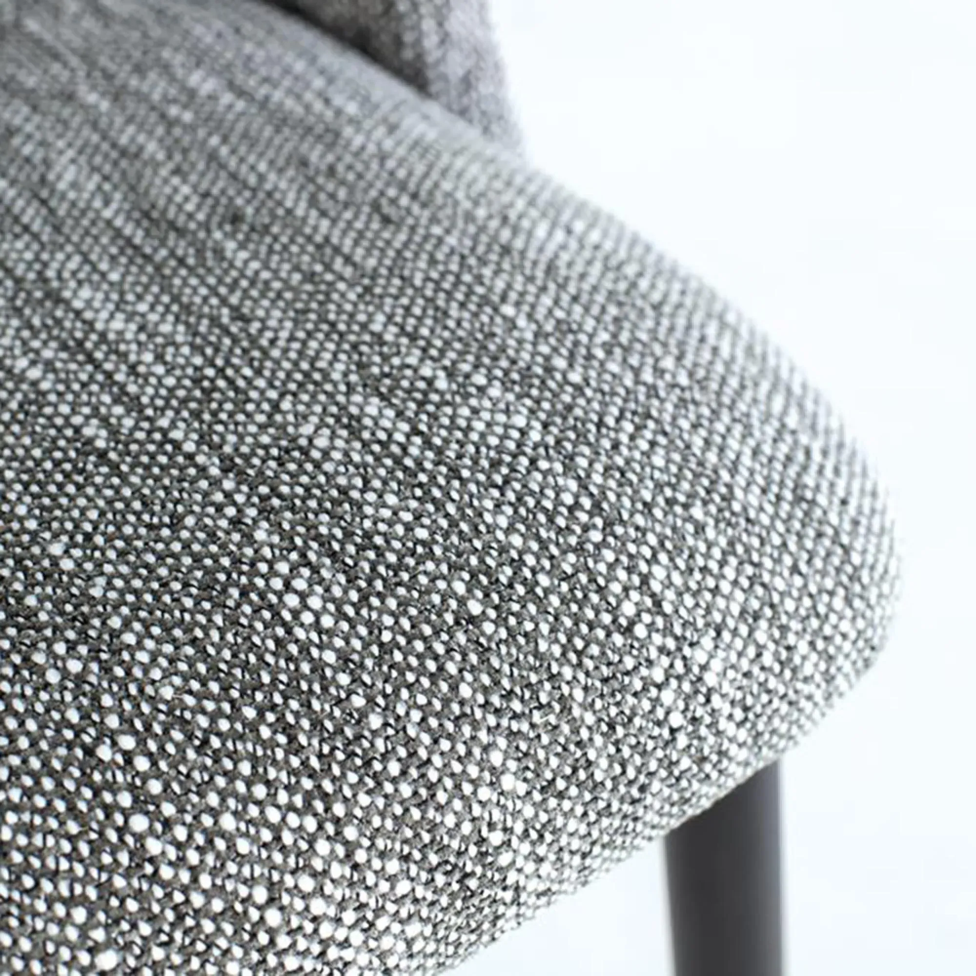 Greece Dining Chair Set of 2 - Grey, Fabric