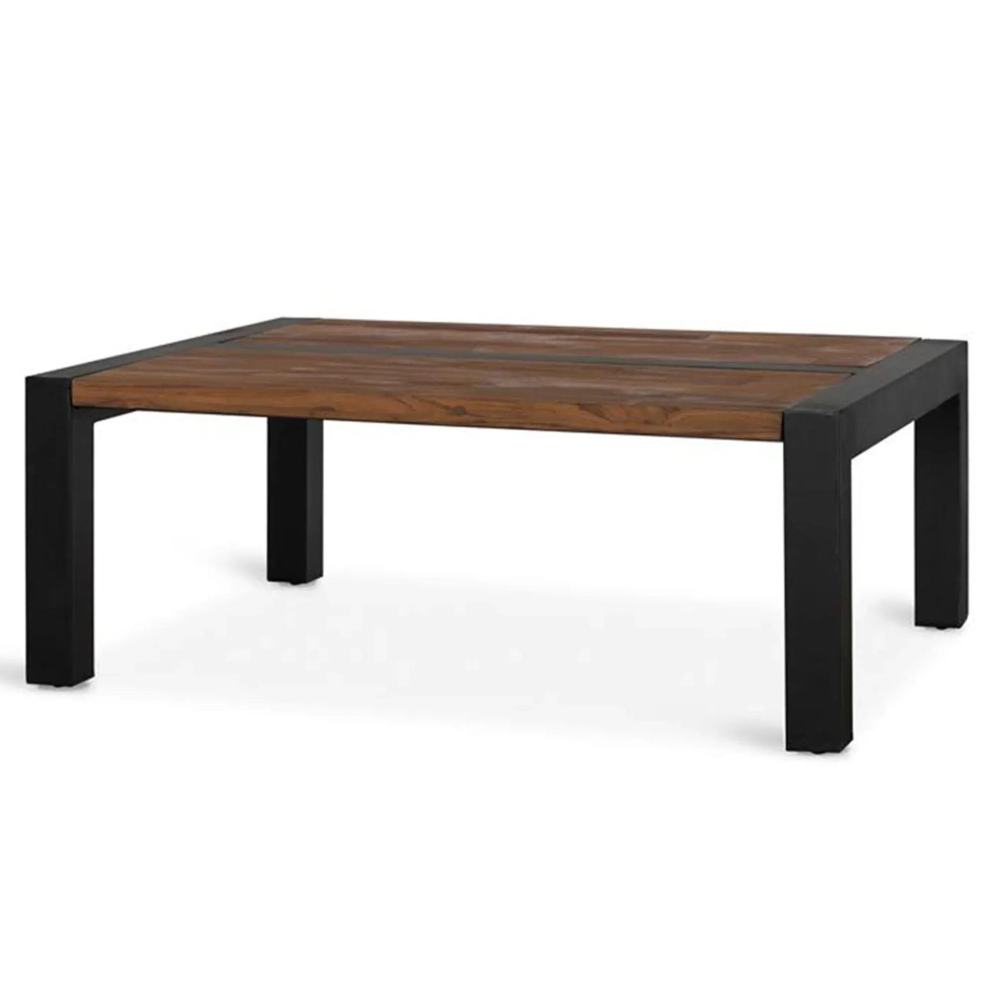Harlech Solid Teak Wood Coffee Table - Natural