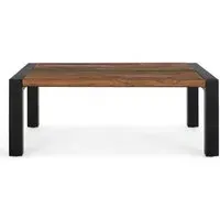 Harlech Solid Teak Wood Coffee Table - Natural